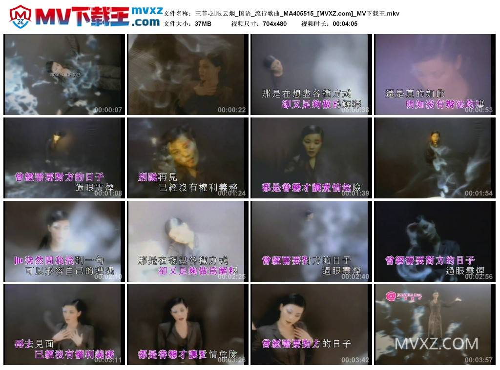 王菲-过眼云烟_国语_流行歌曲_MA405515